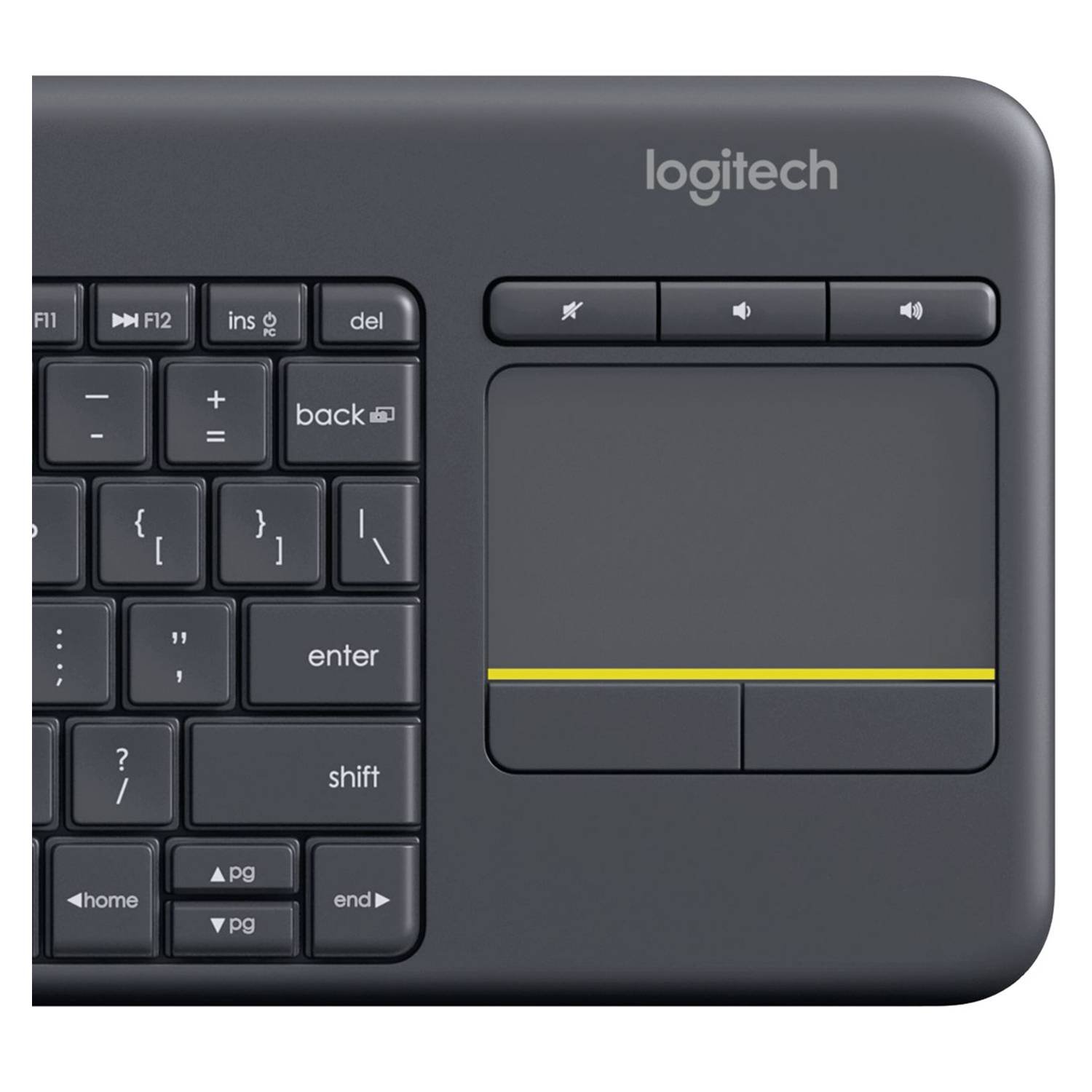 Teclado Logitech K400 Táctil Inalámbrico, Fácil Control - Image 3