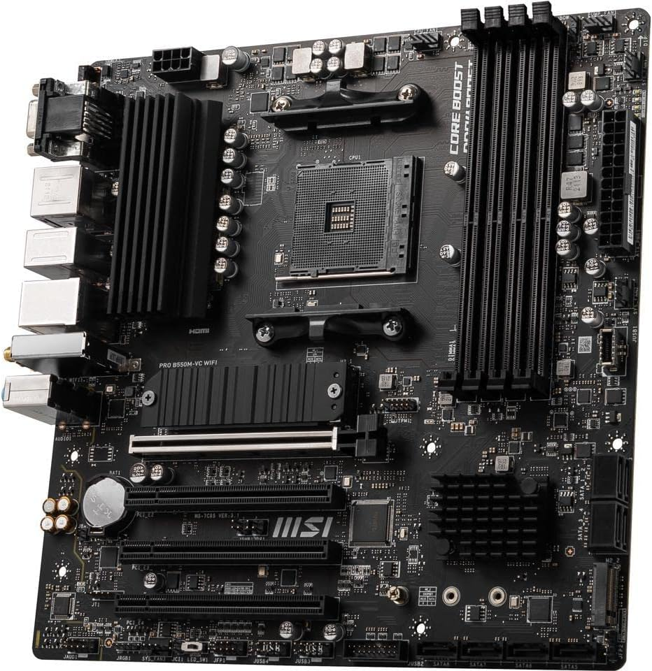 Board Gaming B550m Vc Msi Pro Wifi 6 Am4 Ryzen Gamer B550 M - Image 5