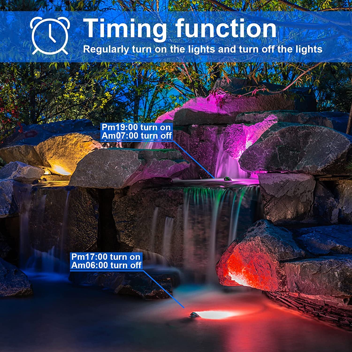 Reflector Led 50W RGB + Control - Image 2