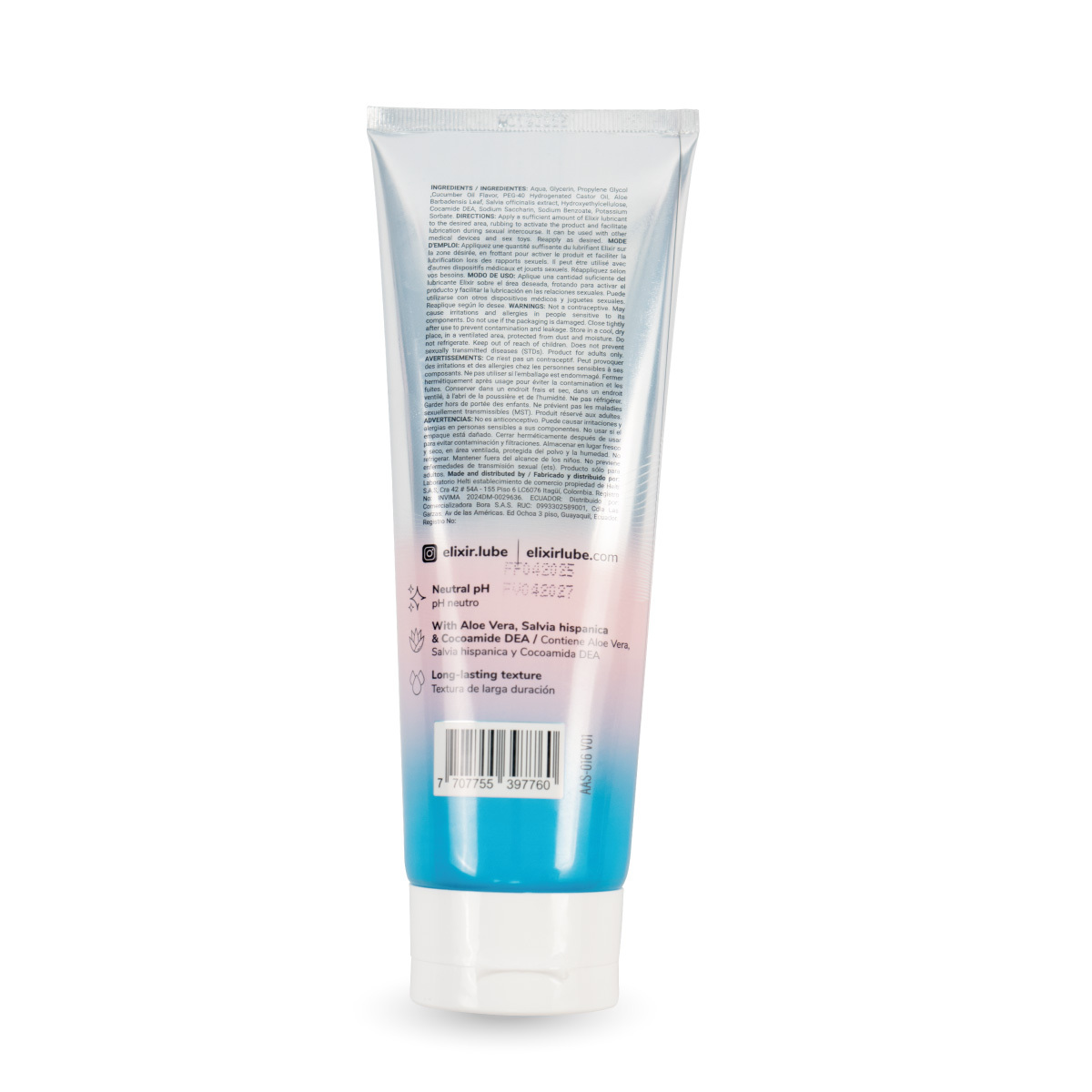 Lubricante Intimo Cum Piel Sensible 250ml - Image 2