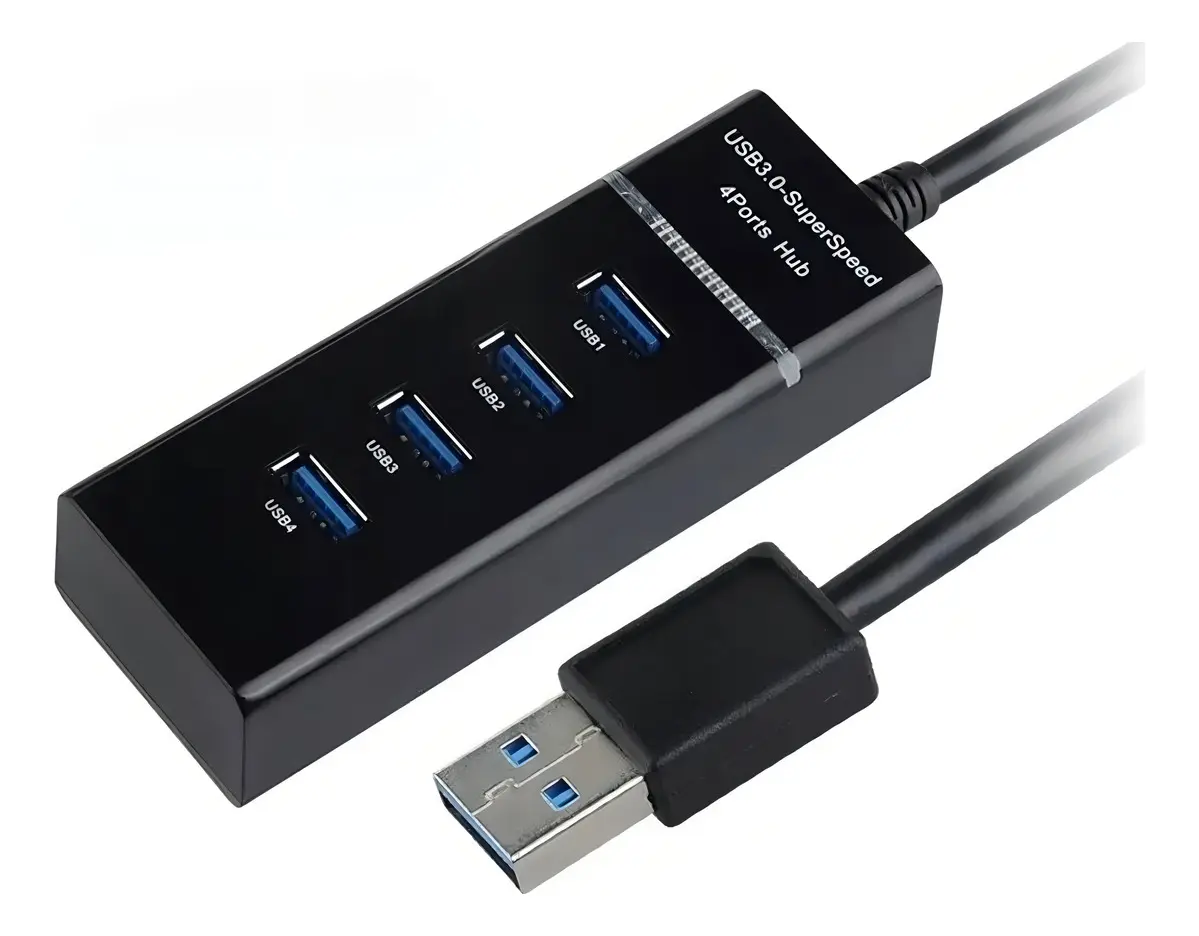 Hub USB 3.0 4 Puertos Alta Velocidad con Luz LED - Image 6