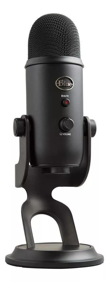 Micrófono USB Blue Yeti Condensador Omnidireccional Blackout Para PC - Image 4