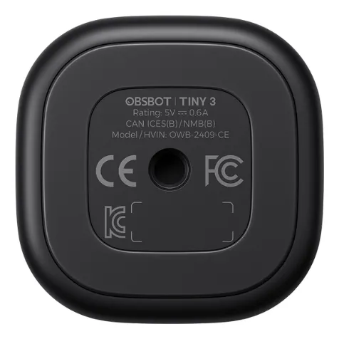 OBSBOT Tiny 3 cámara web 4K, cámara de seguimiento Aútomatico - Image 3
