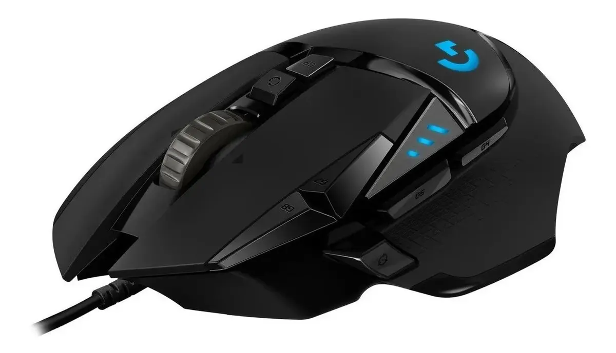Mouse Gamer Logitech G502 Hero Con Cable y Sensor Óptico de 16000 DPI - Image 4
