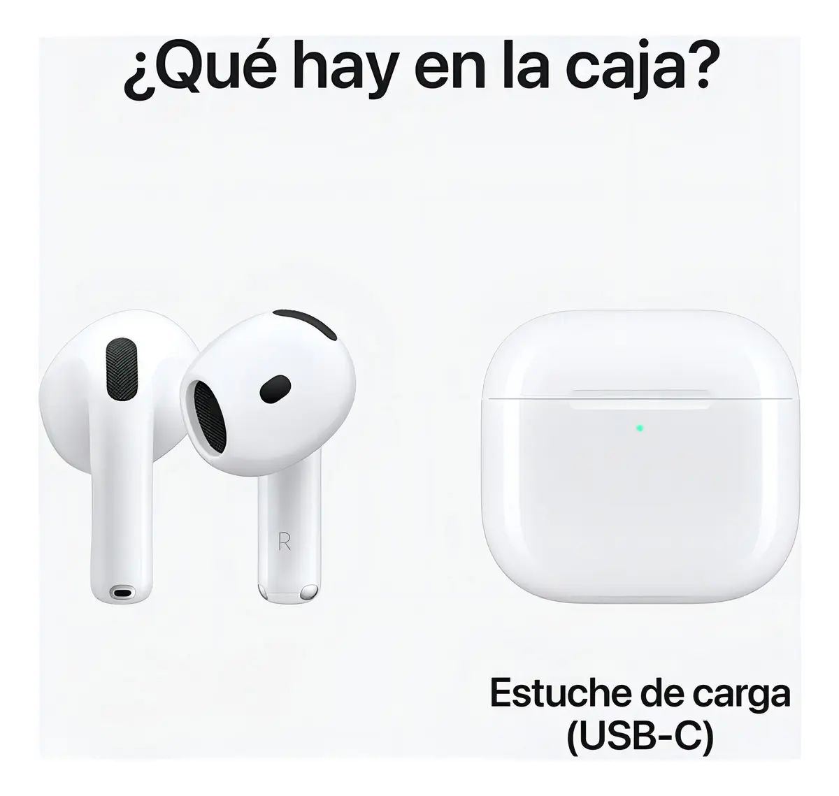 Audífonos Bluetooth Airpods 4ta Generación con Cancelación de ruido - Image 2