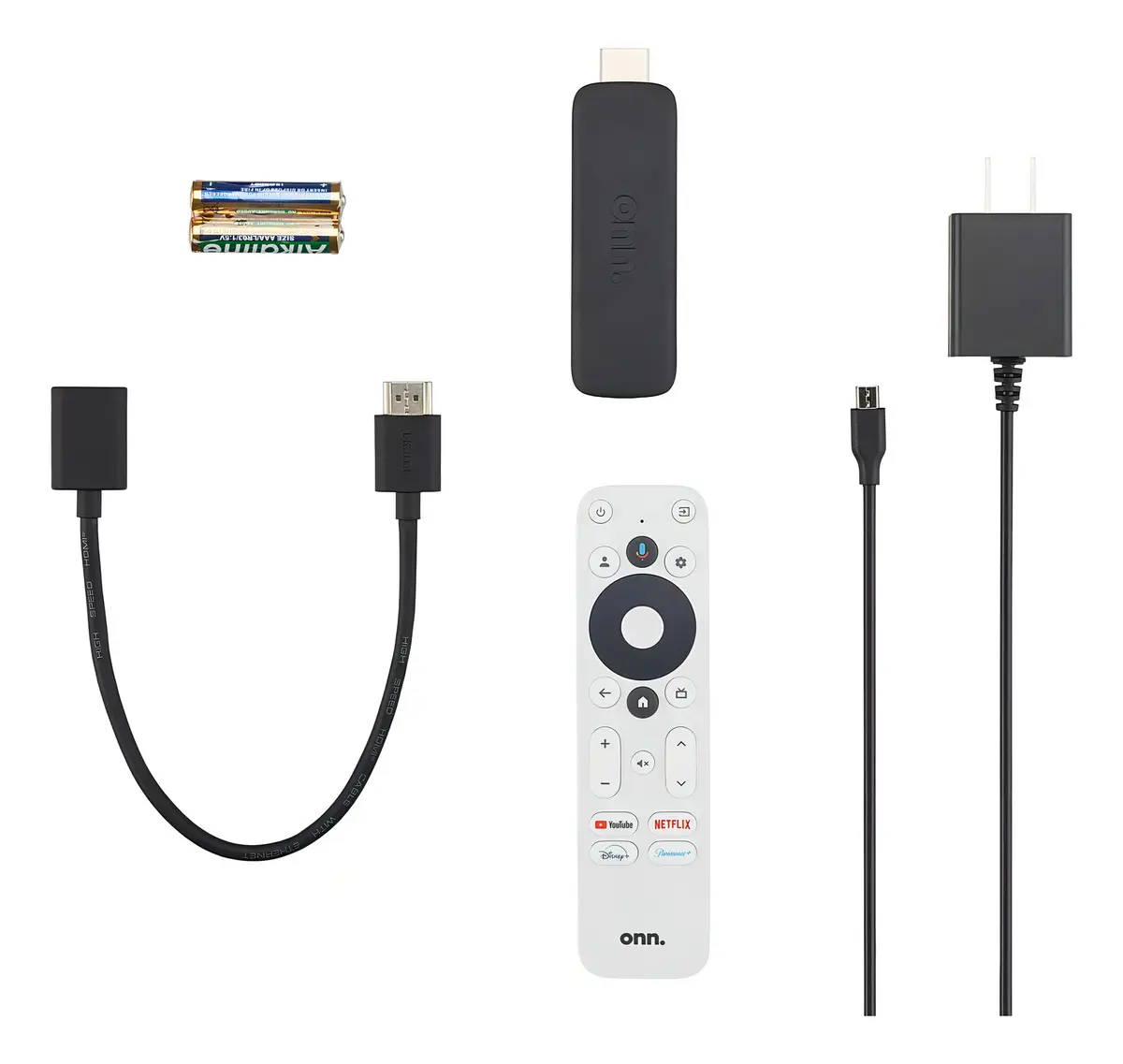 Convertidor Smart TV Onn Watch Google TV Stick HD HDMI Asistente de Voz Negro - Image 3