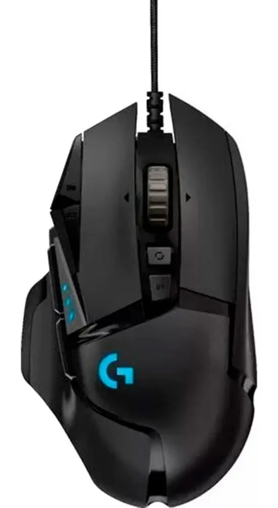 Mouse Gamer Logitech G502 Hero Con Cable y Sensor Óptico de 16000 DPI - Image 7