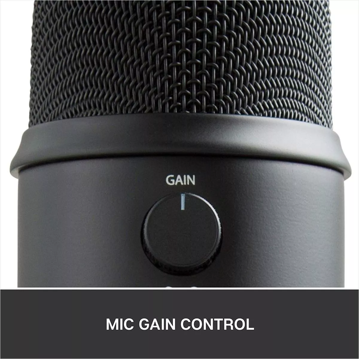 Micrófono USB Blue Yeti Condensador Omnidireccional Blackout Para PC - Image 11