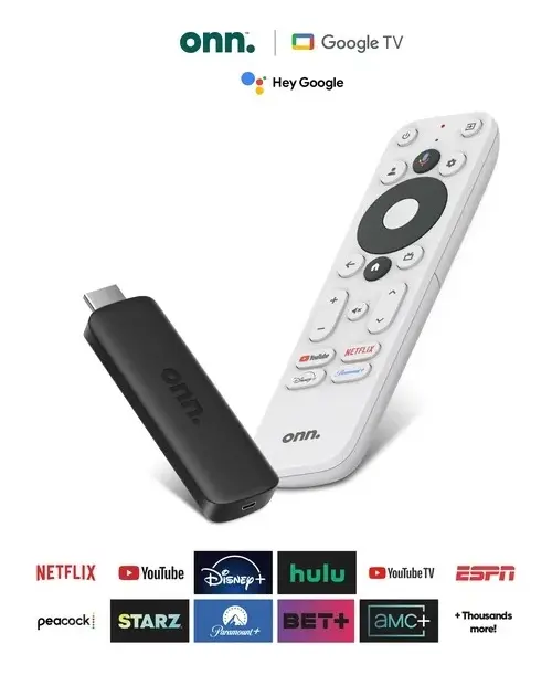 Convertidor Smart TV Onn Watch Google TV Stick HD HDMI Asistente de Voz Negro - Image 4