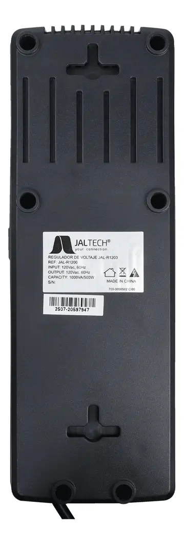 Regulador Estabilizador De Voltaje Jaltech 1000va - Image 2