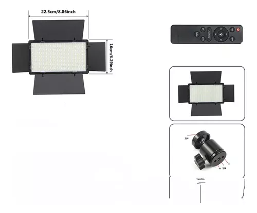 Panel De Luz Led 23 CM + Tripode - Image 8