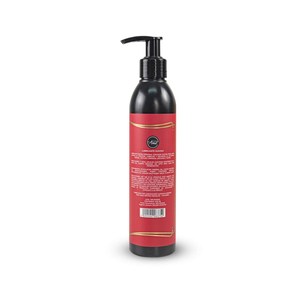 Erotic Lubricante Easy Anal 200ml - Image 2