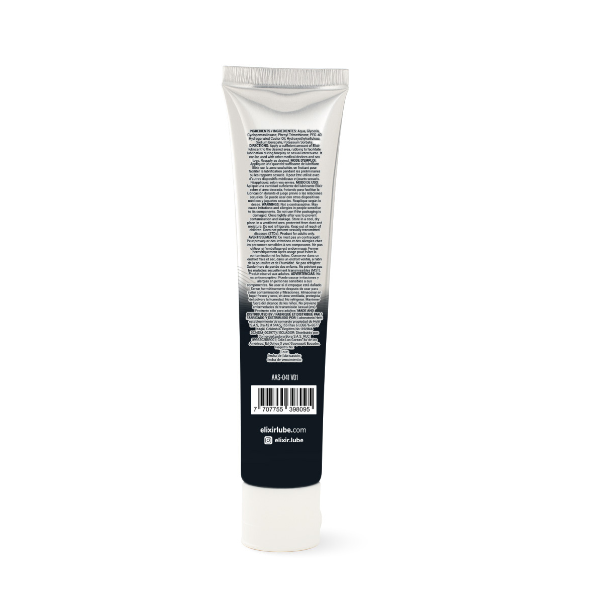 Lubricante intimo Hibrido Elixir 250ml - Image 3