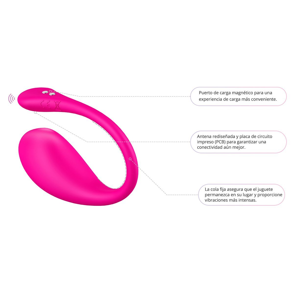 Lovense Lush 3 - Vibrador Controlado por APP Global - Image 3