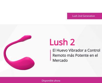 Lovense Lush 2 - Vibrador Controlado por APP Global - Image 2