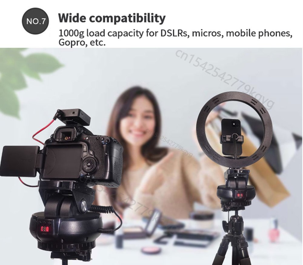 Yt 1200 Base Movimiento Para Camara - Motor con Control - Image 10