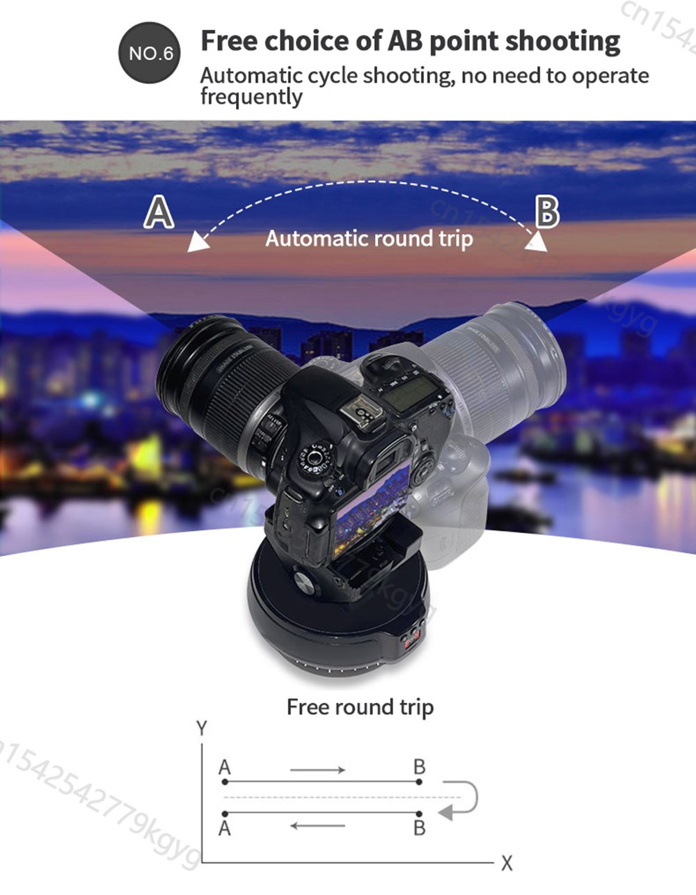 Yt 1200 Base Movimiento Para Camara - Motor con Control - Image 5