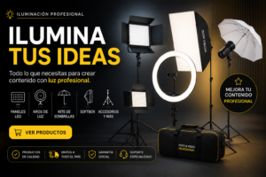TiendaDeTecno! ILUMINACIÓN PROFESIONAL