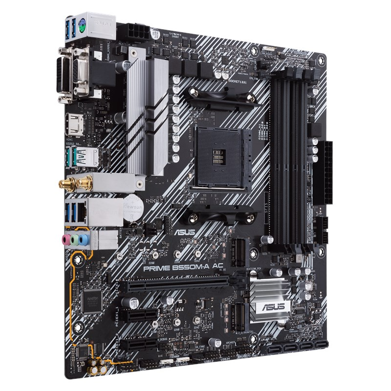 Motherboard Asus Prime B550m - A Ac Wifi Am4 Ddr4 - Image 4