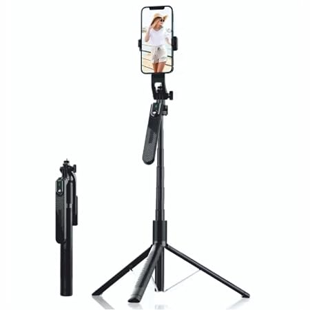 Tripode 176 Cm Para Webcam Y Celular - Monopodo + Control Bluetooth - Image 2