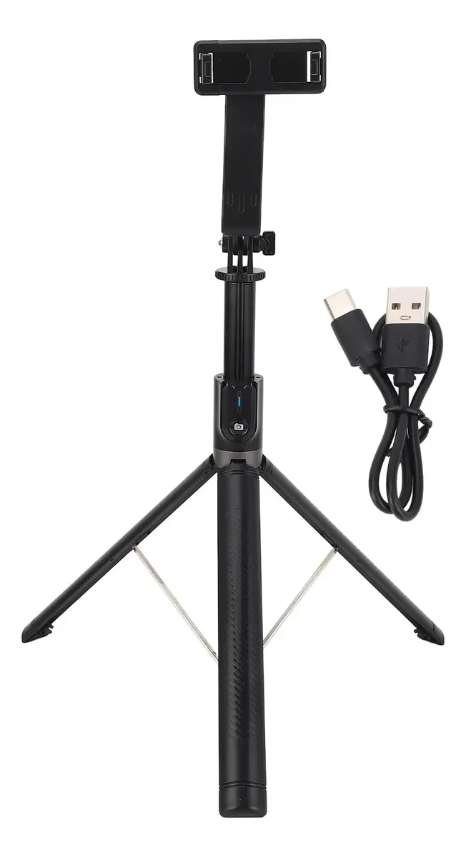 Kit influencer - Tripode + Control + Luz led RGB + Microfonos Inalámbricos - Image 2