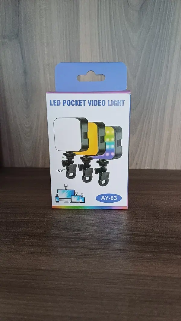 Luz Led Recargable Luz calida, fria y neutra + Rgb Con Clip - Image 4